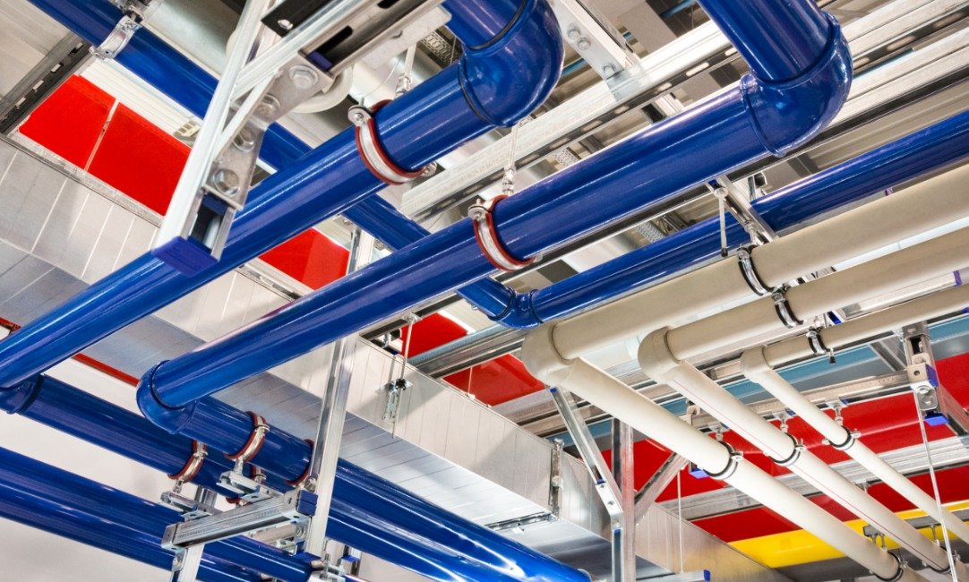 Pipe sealing for glue