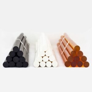 White hot melt glue sticks - Image 2