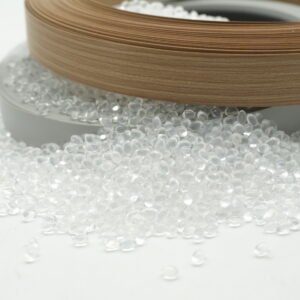 EVA glue for edge banding particles beside natural wood veneer edge banding