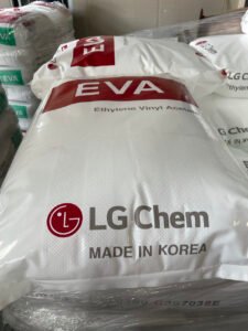 LG Chem EVA resin raw material bags imported from South Korea for hot melt adhesive manufacturing